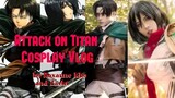 Attack on Titan / Shingeki no Kyojin Levi and Mikasa Ackerman Cosplay Vlog - (Khosplay Vlog #3)