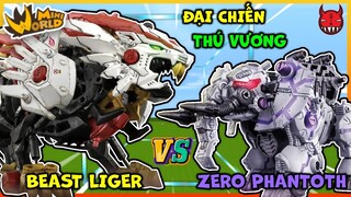 [MINI WORLD] BEAST LIGER VS ZERO PHANTOTH TRẬN CHIẾN KHÔNG CÂN SỨC