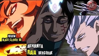 Pertempuran Besar Dimulai !| Review Black Clover Ep 88 | Akhirnya Raia bergerak