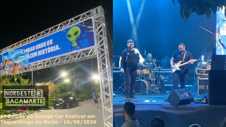 Garagem car festival, em Taquaritinga do Norte-PE, 2026