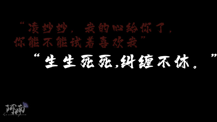 “生生死死，纠缠不休”——《黑莲花攻略手册》【慕声】✨