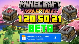 Update MCPE Terbaru❗❗|| Versi 1.20.50.21 Beta || New Automatic Crafter Block