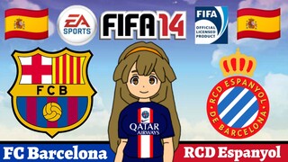 FIFA 14 | FC Barcelona VS RCD Espanyol (Derbi Barceloní)