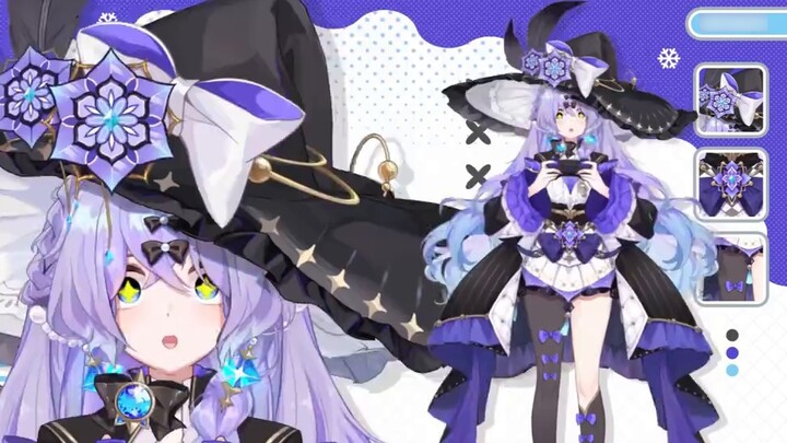[Free Live2D Model] Legendary Ghost Witch! A gorgeous transformation from evil to cute