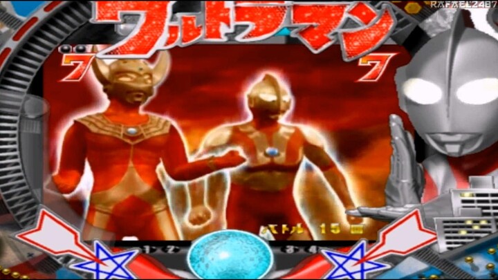 Ultraman Pachinko PS2 (Battle Mode 7) Ultraman/Taro vs Dada HD