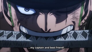 Zoro use Conqueror's Haki | Zoro vs King | One piece Episode 1060