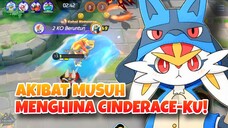 AKIBAT MUSUH MENGHINA CINDERACE-KU! AUTO KU KASIH PAHAM! - Pokemon Unite
