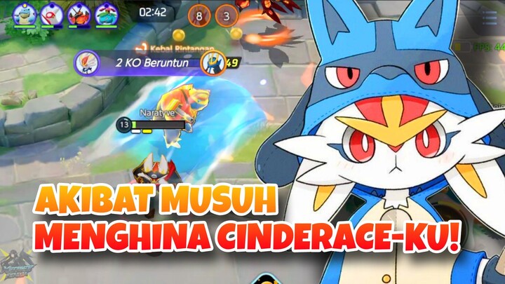 AKIBAT MUSUH MENGHINA CINDERACE-KU! AUTO KU KASIH PAHAM! - Pokemon Unite