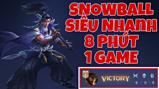 Đây Chính Là Cách Đi Rừng Khó Chịu Nhất Của NVB TV Snowball Trận Đấu Siêu Nhanh Chỉ 8 Phút 1 Game