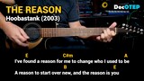 The Reason - Hoobastank (2003) Easy Guitar Chords Tutorial with Lyrics