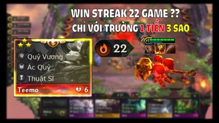 TEEMO 3 SAO....BỘ CỜ MẠNH VÀ DỄ CHƠI NHẤT ĐẤU TRƯỜNG CHÂN LÝ MÙA 5 - TFT SET 5