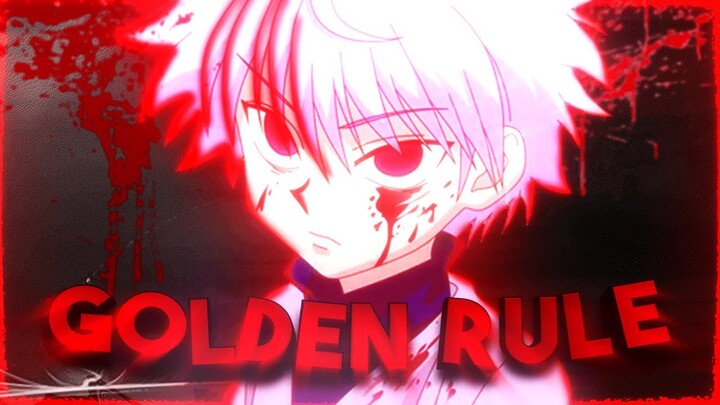 Golden Rule "Killua" - Hunter X Hunter [Edit/AMV]⚡
