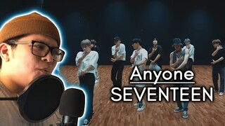 【Phản ứng DonKawaii phụ đề tiếng Trung】Giáo viên múa xem Seventeen - phòng tập Anyone