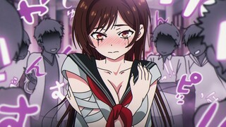 Anime Rent A Girlfriend dlm segala hal kehidupan MC berdua ini selalu GK akur🔥🤣( Lycris x AMV)#