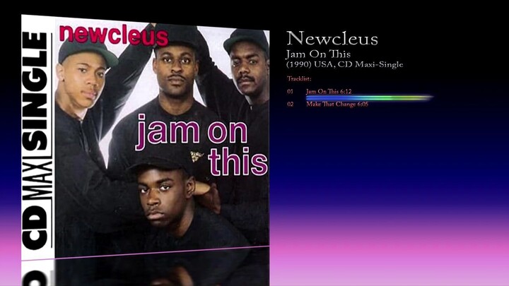 Newcleus (1990) Jam On This [CD Maxi-Single]