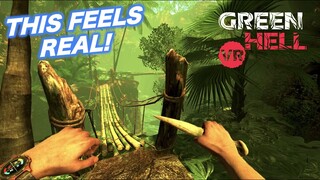 Green Hell VR on Quest 2 REVIEW! The Best Survival VR Game