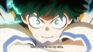 Deku uses Black Whip | My Hero Academia 5th Season episode 11