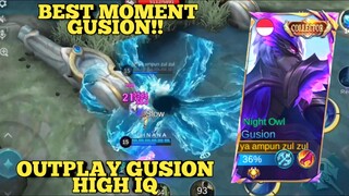 BEST MOMENT GUSION, OUTPLAY GUSION HIGH IQ