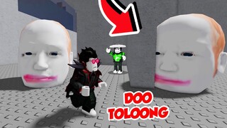 KABUR DARI KEJARANG KEPALA PALING NGAKAK DI ROBLOX!!!