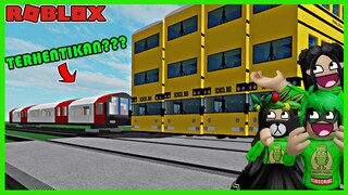 Eksperimen Menghentikan Kereta Merah (Train Vs Car Ultimate) - Roblox indonesia
