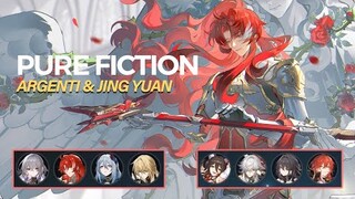 E0S1 Argenti & E0S1 Jing Yuan + E1S1 Himeko | 80000 Points First Pure Fiction