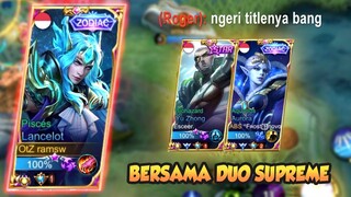 MAIN LANCELOT SAMA DUA SUPREME YUZHONG DAN AURORA, AYO BANTAI MUSUH - LANCELOT GAMEPLAY #358