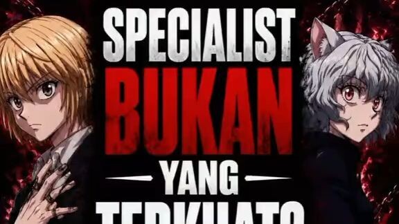 Kalau Specialist memang tipe Nen paling kuat