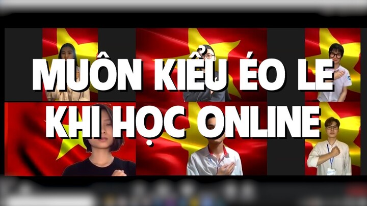 Video Hài Hước Không Thể Bỏ Lỡ Mùa Học Online | Minh Trất