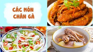 Biến Hóa CHÂN GÀ Thành Món Ăn Cực Cuốn Hút