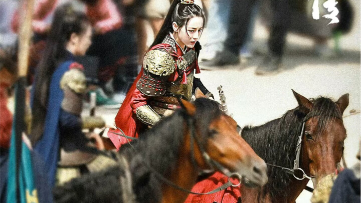 【Dilraba】Latest on-set photos from “The Legend of Anle”: Handsome Ren Anle
