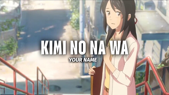 KIMI NO NA WA [MITSUHA] | PELANGI | CLIP HD 1080 !!!