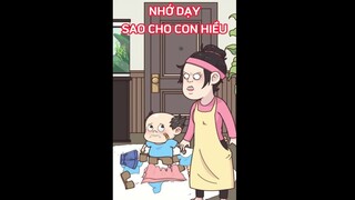 Dạy con đúng cách: Nhớ dạy sao cho con hiểu #shorts  #trithucplus #trithuc