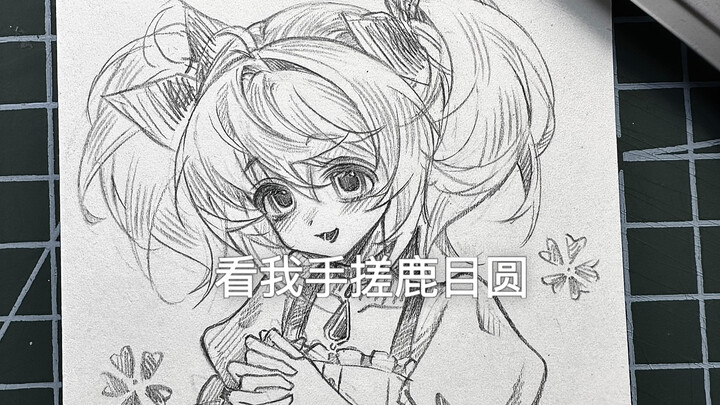 ดูฉันปั้นคุโระสะกิ มาโดกะด้วยมือ! มีใครจำได้ไหมว่าฉันยังวาดรูปสาวน่ารักได้ด้วยนะ? # สาวน้อยเวทมนตร์ม