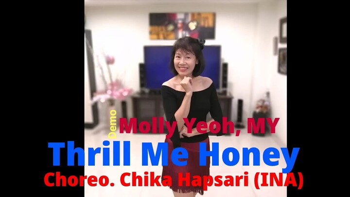 Thrill Me Honey Line Dance, Chika Hapsari (INA) - Aug, 2021