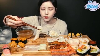 Món ăn Nhật Bản sushi hải sản 2 #amthuc