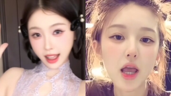 It’s the same hand dance! So cute—just compare “genuinely cute” with “pretending to be cute” and you