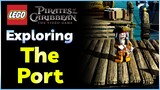 Exploring LEGO Hub Worlds | THE PORT (LEGO Pirates of the Caribbean: The Video Game)