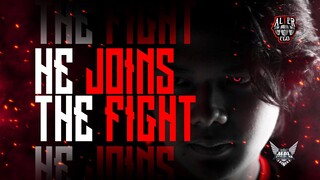 HE JOINS THE FIGHT