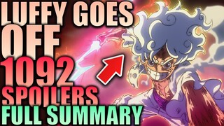 LUFFY GOES OFF (Full Summary) / One Piece Chapter 1092 Spoilers