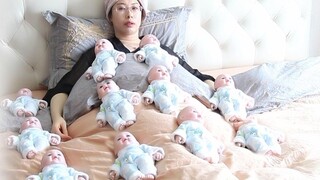 I finished reading the ridiculous novel (6) in one minute. A woman gave birth to 86 births in order 