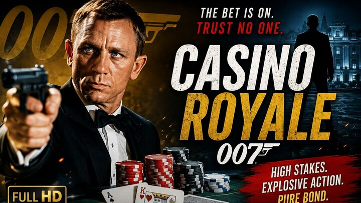 Casino Royale (2006) | Full HD Movie | Daniel Craig | James Bond 007 | Action Thriller