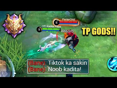 KADITA VS TP GODS BANE! | TP NOW CRY LATER! | MLBB