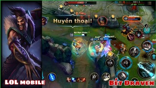 [Hài LOL] A Đen | Cầm Draven Càn Quét Team Địch | Quái Vật AD.