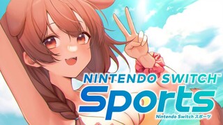【Nintendo Switch Sports】夏だ！海だ！水着だ！！脱ぷにぷに！！！！【戌神ころね/ホロライブ】