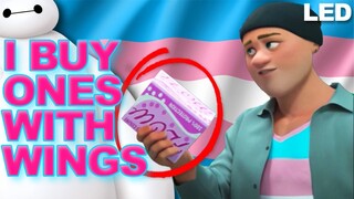 LEAKED: Man Has Period in Baymax Disney+ Cartoon | Buys Pads & Tampons Woke Agenda