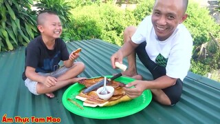 Ẩm Thực Mực Phơi Một Nắng - Mao Ca Chế Tạo Lò Bát Quái Để Phơi Cá Mực Siêu To Khổng Lồ Trên Mái Tôn