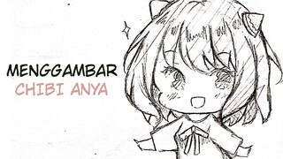 Menggambar Chibi Anya Forger