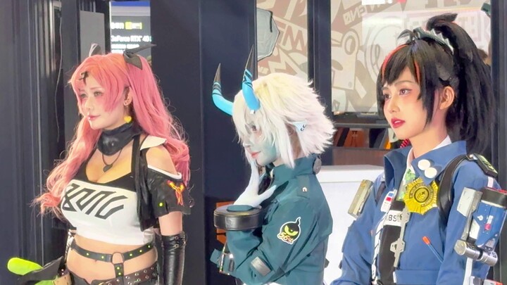 第一次逛BW漫展！居然凑齐了绝区零全图鉴？