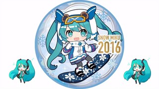 2010 ~ 2024 Q version of Snow Miku ❄️ SNOW MIKU