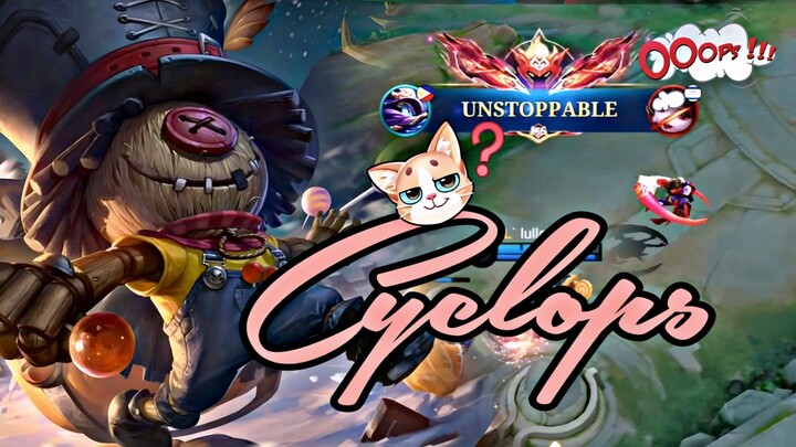 CYCLOPS HELLOWEN DAMAGE GA KALENG-KALENG